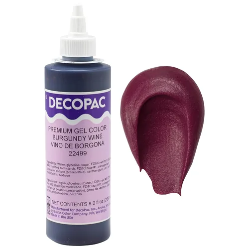 Vista 17 de DecoPac Colorante alimentario de gel prémium Colorante negro para hornear 8 onzas Crema de mantequilla de color, fondant, gel de glaseado