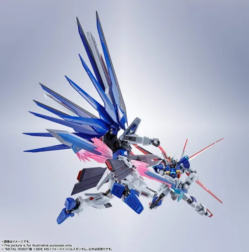 Vista 7 de TAMASHII NATIONS - Traje móvil Gundam SEED Destiny - Force Impulse Gundam, Bandai Spirits Metal Robot Spirits Coleccionable