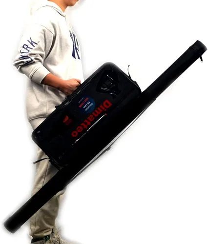 Vista 4 de Dimatteo Combo de pesca ergonómica. Mango de caña ergonómica con varilla giratoria de 6.9 ft, señuelo: 1.41-2.82 oz. Prueba: 17.6-22.0 lbs, carrete