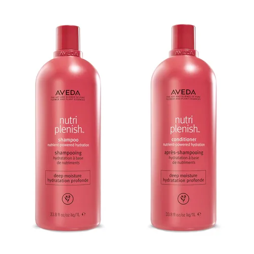 Vista 13 de Aveda Nutriplenish Shampoo Deep Moisture Rich Hydration for Medium to Thick Dry Hair Organic Pomegranate Oil, Coconut Oil, Mango Butter 93%