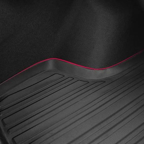 Vista 4 de Car Rubber Trunk mat, for A=UDI Q8 2018-2022, Rubber Luggage mat Car Trunk
