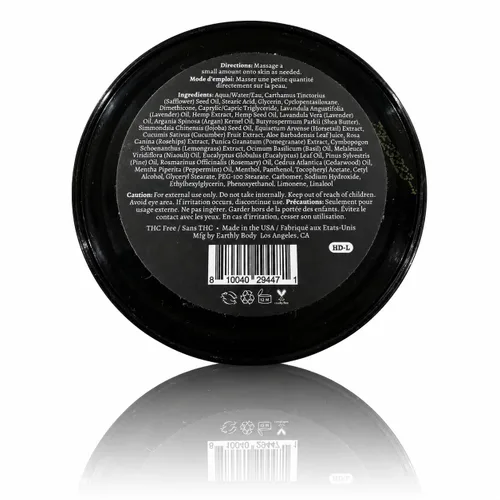 Vista 2 de Premium Hemp Extract Daily Crema intensiva – Músculo, rodilla, articulación, espalda, cuello y hombro tópico – Orgánica 1.7 onzas