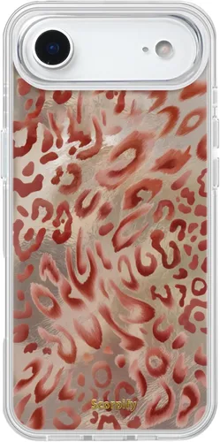 Vista 125 de SCORPIFY - Funda para iPhone 17 Pro Max Leopardo negro transparente LP-Negro Transparente Leopardo