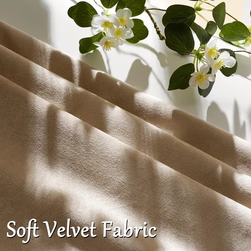 Vista 29 de GIGIZAZA Juego de 2 fundas de almohada doradas de terciopelo de 20 x 20 pulgadas para sofá Almohadas para sofá, tela texturizada suave de 9.88