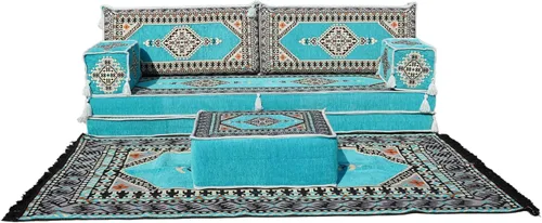 Vista 44 de arabicsofa Sofá de piso árabe Jalsa - Sofá tradicional hecho a mano para sala de estar