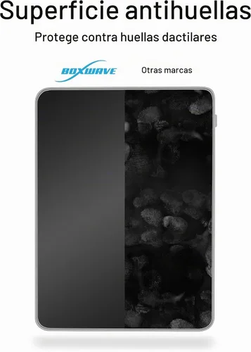 Vista 6 de BoxWave ClearTouch - Protector de pantalla compatible con terminal cuadrado, antirreflejos (2 unidades), antihuellas mate para terminal cuadrado