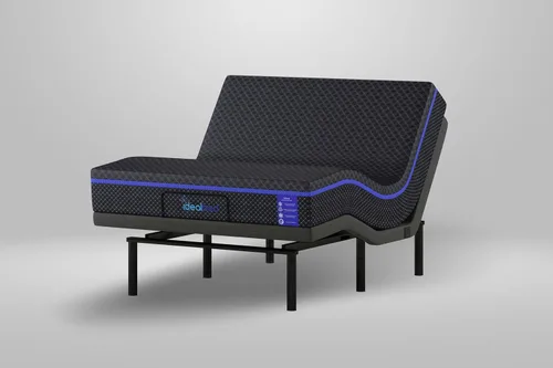 Vista 2 de iDealBed G4 Nova Colchón de espuma viscoelástica de lujo + sistema de sueño ajustable personalizado 5i, comodidad, refrigeración y apoyo