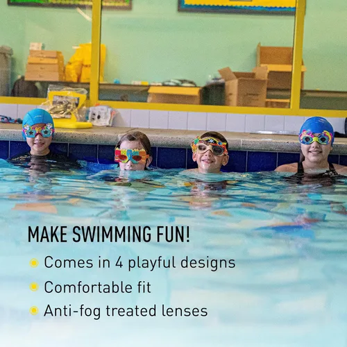 Vista 3 de FINIS Gafas de natación con personajes para niños