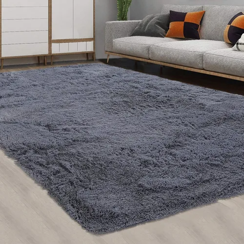 Vista 19 de CAROMIO Alfombra Corredor Esponjosa para Dormitorio Sala de Estar 2x6 Pies, Alfombras de Área Shag Alfombra de Felpa Suave Gruesa Larga de Piel Tie