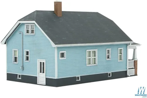 Vista 2 de Walthers Cornerstone American Bungalow 933-3787 HO Scale Model Railroad - Kit de estructura