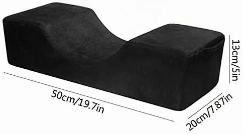 Vista 6 de HOKY, Almohada de pestañas Soporte para el cuello Almohada de pestañas de injerto suave Almohada de extensión de pestañas de espuma viscoelástica