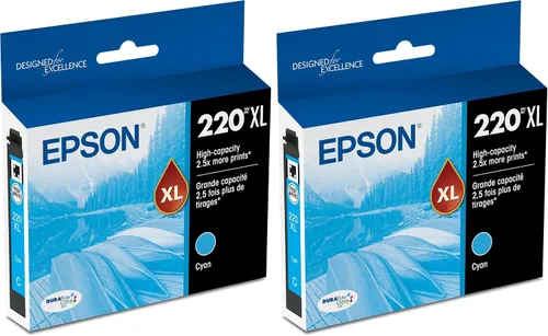 Vista 10 de Epson 220 DURABrite Ultra Ink Cartucho de Tinta de Alta Capacidad Negro (T220XL120-S) Funciona con WorkForce WF-2630, WF-2650, WF-2660, WF-2750