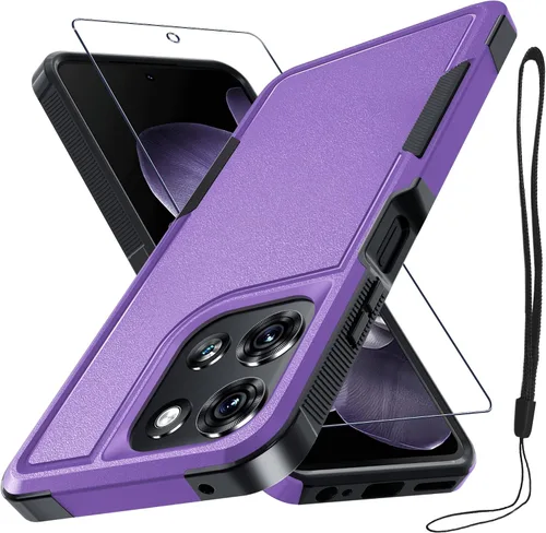 Vista 56 de Funda compatible con Moto G 5G 2024, cuerpo completo, resistente, resistente, a prueba de golpes, con correa de cordón, protector de pantalla