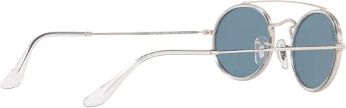 Vista 5 de Ray-Ban RB3847N - 00302 - Gafas de sol plateadas con azul 2047in plateado