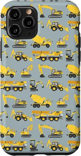 Vista 29 de Fun Construction Vehicles Truck Pattern Case for iPhone 17
