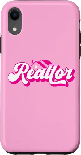 Vista 25 de iPhone 12 Pro Max Agente de Bienes Raíces Mujer Rosa Caso