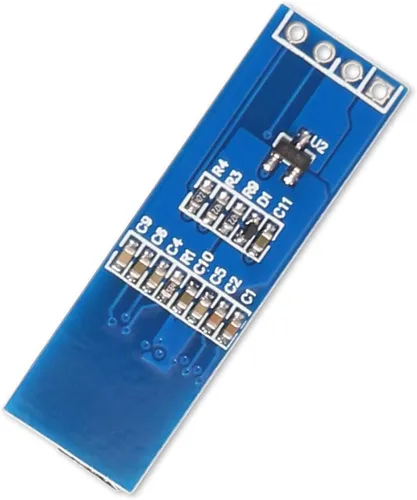 Vista 5 de DORHEA 10 unids 0.91 '' 12832 IIC I2C OLED módulo de pantalla 0.91 pulgadas I2C 128x32 SSD1306 módulo de pantalla LCD azul I2C OLED controlador DC