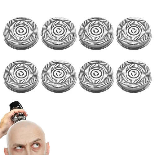 Vista 9 de Cabezal de repuesto para afeitadora de 5 cuchillas compatible con afeitadora de calavera para cabezas de afeitadora Pitbull Gold PRO/Pitbull