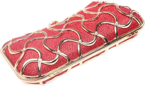 Vista 4 de Fawziya Bolso de mano de cristal para mujer con asa
