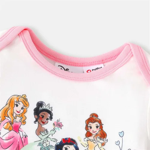 Vista 3 de Disney Conjunto de mameluco de Minnie Mouse de manga corta para bebé, 2 piezas