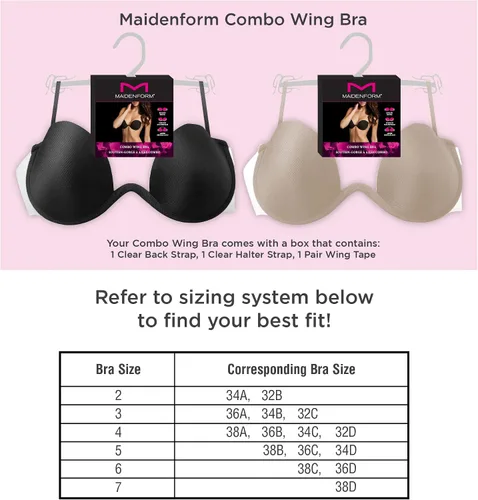 Vista 6 de Maidenform Brasier de ala combinado para mujer