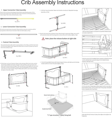 Vista 7 de Cuna de bebé 3 en 1, moisés de cama para bebé para dormir junto a mí, cuna de bebé, cuna portátil, ventana de malla transpirable y visible, funda