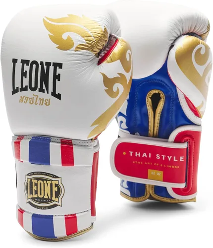Vista 9 de LEONE 1947, Guantes de boxeo estilo tailandés Azul