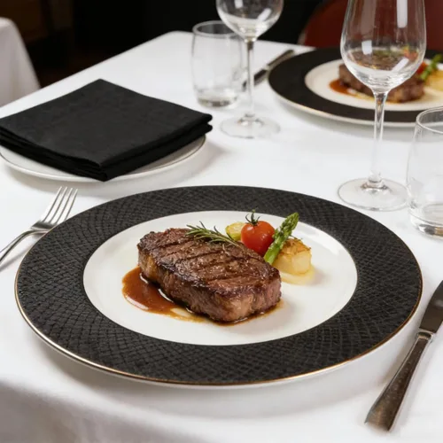 Vista 8 de 100 paquetes de servilletas de cóctel de 2 capas, servilletas de postre plegadas de 5 x 5 pulgadas, servilletas desechables para cena, boda