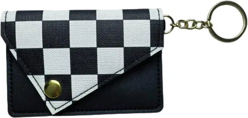 Vista 10 de Pastillero anticonceptivo con estampado de piel de serpiente (negro)