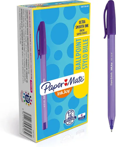 Vista 19 de Paper Mate InkJoy 100ST - Bolígrafos de punta media (0.039 pulgadas), color negro, 100