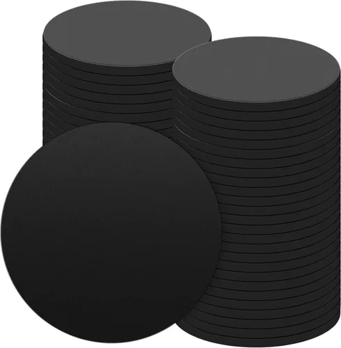 Vista 10 de Haull 30 unidades de almohadillas niveladoras de goma para mesa de billar de 3 pulgadas de diámetro, almohadillas niveladoras de mesa de billar