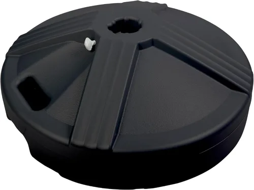 Vista 11 de US Weight Base de sombrilla duradera y rellenable para mesa de patio, capacidad de 50 libras, soporte ajustable resistente para sombrillas al aire