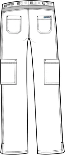 Vista 6 de Med Couture Pantalón de yoga para mujer con 7 bolsillos, cintura de punto acanalado ultrasuave y tecnología elástica de 2 vías, MC7739