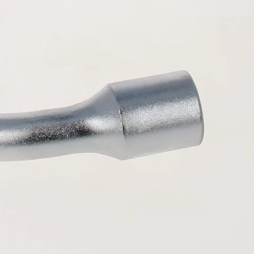 Vista 7 de Heyiarbeit Llave de llanta de repuesto de coche para Jack - L Tipo Hexágono 0.669 in Ranurado End Socket Herramienta de reparación 1pcs