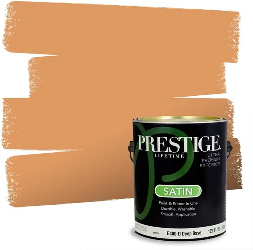 Vista 49 de PRESTIGE Pintura exterior e imprimación en uno, bronceado Aberdeen, plano, 1 galón