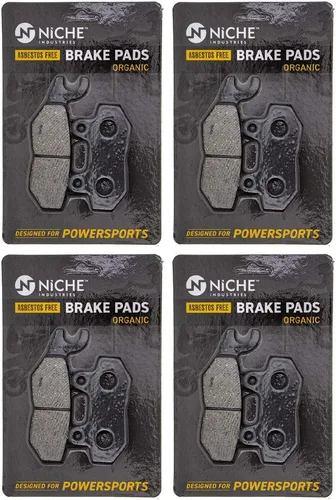 Vista 7 de NICHE Juego de pastillas de freno para Triumph Sprint Scrambler Bonneville T2022955 T2025045 Delantero trasero Orgánico
