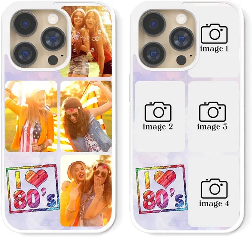 Vista 37 de Fundas de teléfono personalizadas Red Love You Imágenes empalmadas para iPhone 5 6 7 8 11 12 13 14 15 16 Pro Max Plus Mini X para Samsung S21 S22
