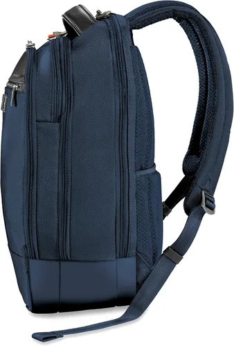 Vista 9 de Briggs & Riley Mochila Work, Azul Marino, Medium Backpack, Mochila mediana Work