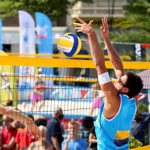 Vista 7 de Pelota de voleibol de tamaño oficial 5 para interiores y exteriores, para juego, gimnasio, entrenamiento, playa, juego ligero, suave, paquete de 3