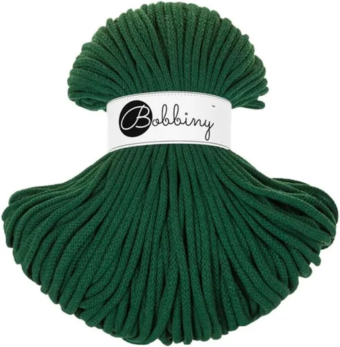 Vista 13 de Bobbiny Cordón trenzado de macramé prémium de 0.197 in (rubor), 108 yardas/330 pies (100% algodón reciclado)