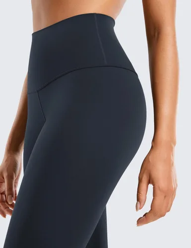 Vista 24 de CRZ YOGA - Butterluxe Leggings de cintura alta para mujer, leggings de entrenamiento, pantalones extrasuaves para hacer yoga o descansar, 28 pulgadas