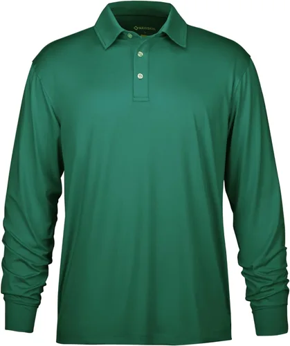 Vista 43 de NAVISKIN Camisas polo de manga larga para hombre, camisas de golf con cuello UPF 50 SPF para hombre, secado rápido, absorbe la humedad