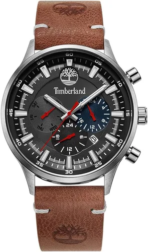 Vista 2 de Timberland Reloj multifunción para hombre, Marrón, Vestido Deportivo