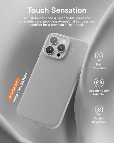 Vista 3 de MOFT Soporte de trípode para teléfono y funda para iPhone 16 Pro Max, ajuste de ángulo e imanes fuertes y compatible con MagSafe MOVAS Invisible