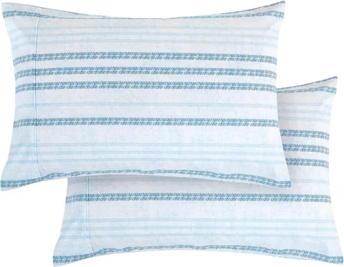 Vista 12 de Elegant Comfort Juego Ultra Suave de 2 Fundas de Almohada con Estampado Floral - 1500 Microfibra de Calidad Premium de Hotel, Suaves y Lisas