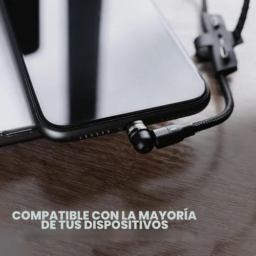 Vista 4 de Statik Conector magnético USB-C para cable de carga magnético, paquete de 3 adaptadores USB-C para cargador de cable, se ajusta fácilmente en su