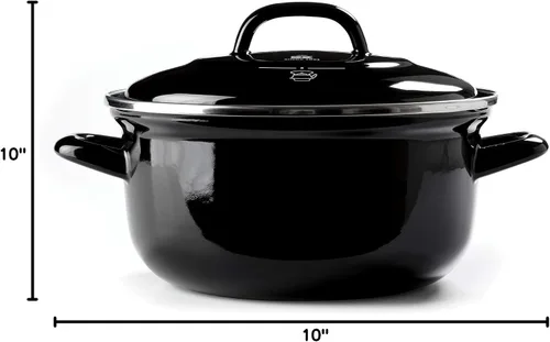 Vista 2 de BK Cookware CC002470-001 Horno holandés, 2.5QT, Verde