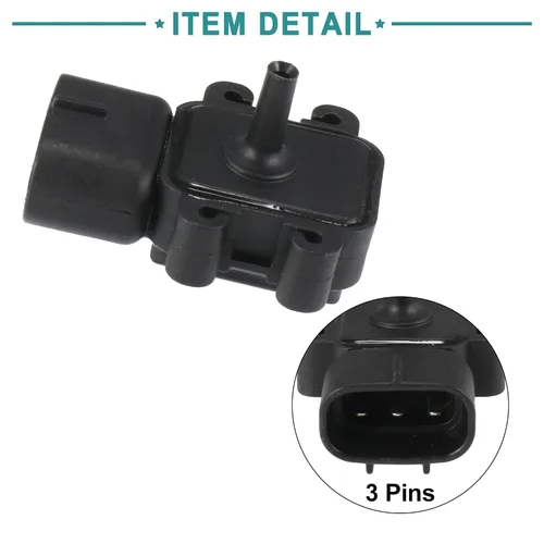 Vista 5 de ACROPIX Sensor de presión absoluta del colector de admisión para Toyota Camry - Paquete de 1 negro