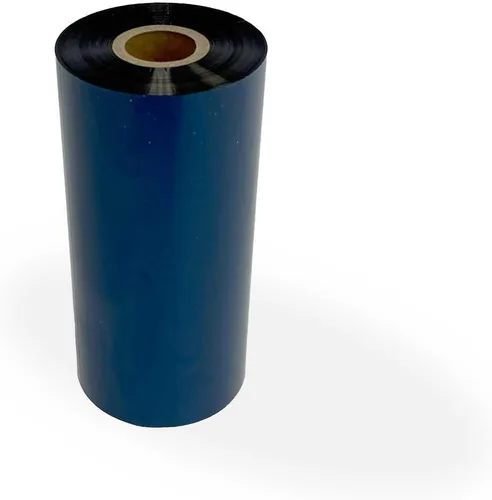 Vista 17 de Wolfbarco 1 Roll 1.57" x 1476' 40mm x 450m Premium Resin-Enhanced Wax Ribbon, Black Barcode Thermal Transfer Ribbon 1" Core Coated Ink Outside (CSO)
