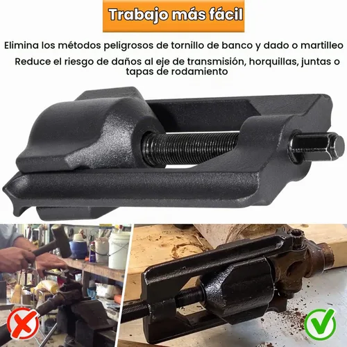 Vista 5 de E-cowlboy 10102 Extractor de Juntas Universal de Servicio Pesado Clase 6-8 y 5192 Herramienta Instaladora de Copas de Rodamiento Extractor de Juntas